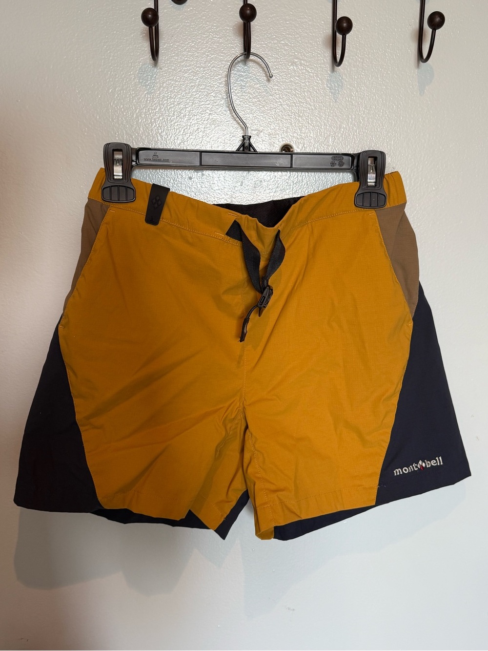 Montbell Women’s Mustard and Navy Swim Shorts